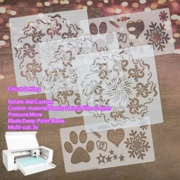 BANLTRE Durable Mylar Acetate Sheets for Crafting
