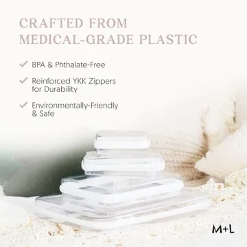 Maple + Lark Bliss Bins - Stylish Clear Storage Cases