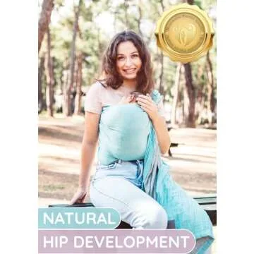 Ring Sling Baby Carrier Made of 100% Cotton Muslin