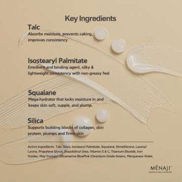 MËNAJI Anti-Shine Powder for Men - Flawless Matte Finish