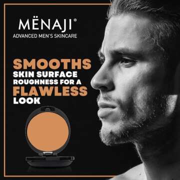 MËNAJI Anti-Shine Powder for Men - Flawless Matte Finish