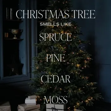 Holiday Scented Christmas Tree Soy Candle