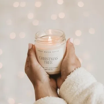 Holiday Scented Christmas Tree Soy Candle