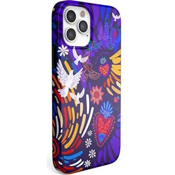 Casely iPhone 12/12 Pro Case | Viva La Vida | Frida Kahlo Collage | Classic Ultra-Slim Design