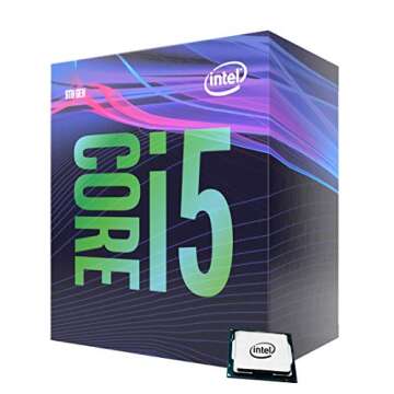 Intel Core i5-9400 Desktop Processor 6 Cores 2.9 GHz Turbo 4.1 GHz LGA1151 300 Series