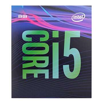 Intel i5-9400 6-Core Processor with Turbo 4.1 GHz