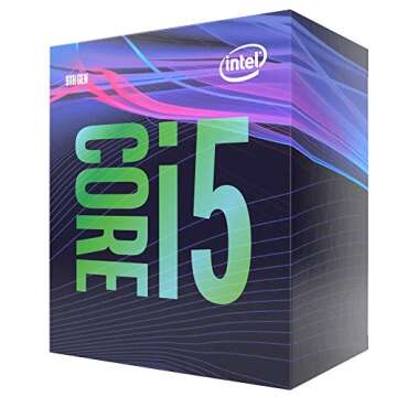 Intel i5-9400 6-Core Processor with Turbo 4.1 GHz