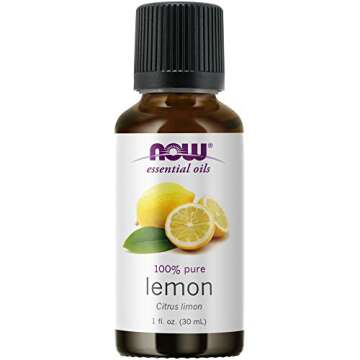 Now Foods Essential Oils Citrus Blend 3-Pack - Uplifting Orange, Tangerine, Lemon