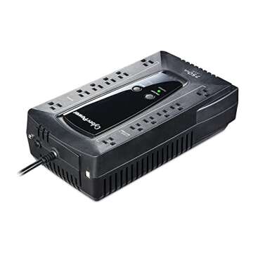CyberPower AVRG750U AVR UPS System, 750VA/450W, 12 Outlets, Compact
