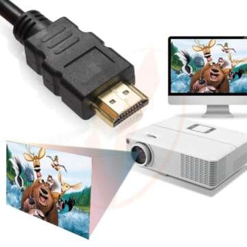 CableVantage HDMI 1.4V Cable 100ft for 3D, 1080P and More