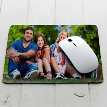 Personalized Mouse Pad - Custom Photo & Text Design