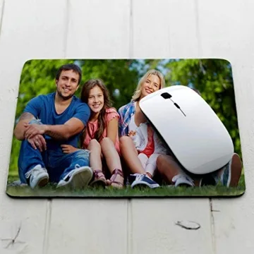 Personalized Mouse Pad - Custom Photo & Text Design
