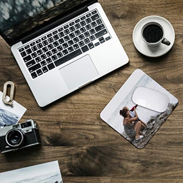 Personalized Mouse Pad - Custom Photo & Text Design