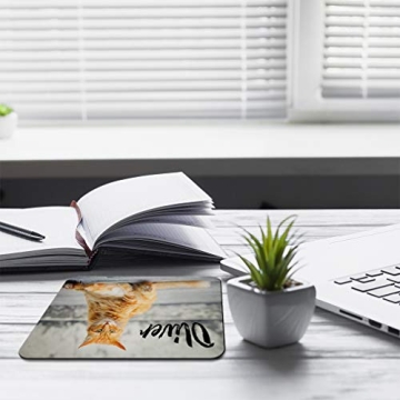 Personalized Mouse Pad - Custom Photo & Text Design