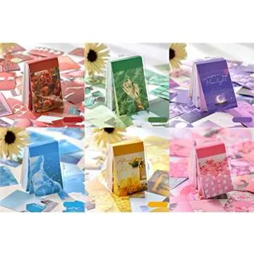 MAXLEAF 300PCS Vintage Aesthetic Washi Stickers Set