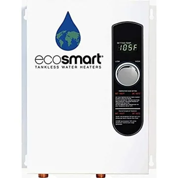 EcoSmart ECO 18 Electric Tankless Water Heater - Unlimited Hot Water, Energy Efficient