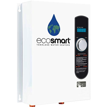 EcoSmart ECO 18 Tankless Water Heater Save Energy Unlimited Hot Water
