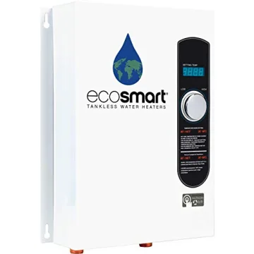 EcoSmart ECO 18 Tankless Water Heater Save Energy Unlimited Hot Water