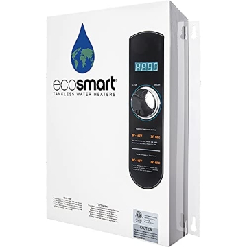 EcoSmart ECO 18 Tankless Water Heater Save Energy Unlimited Hot Water
