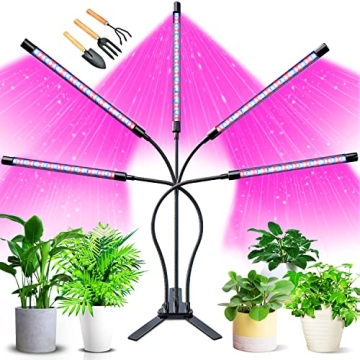 Grow Lights for Indoor Plants, GroDrow 150 LED Grow Light for Seed Starting with Red Blue Spectrum, ...