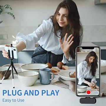 Professional Wireless Lavalier Mic for YouTube and More