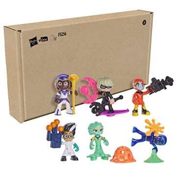 PJ Masks Ultimate Villain Collection Preschool Toy, Figure Set with 6 Action Figures and 11 Accessor...
