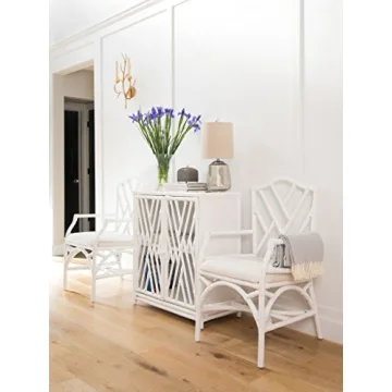 Kouboo Rattan Dining Armchair Set - Elegant Comfort