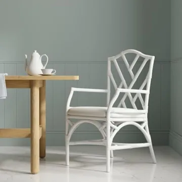 Kouboo Rattan Dining Armchair Set - Elegant Comfort