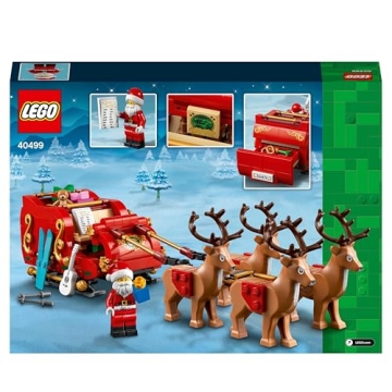 LEGO Santa's Sleigh Indoor Toy for Kids Ages 9+