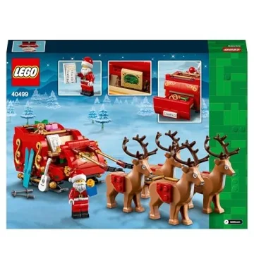 LEGO Santa's Sleigh Indoor Toy for Kids Ages 9+