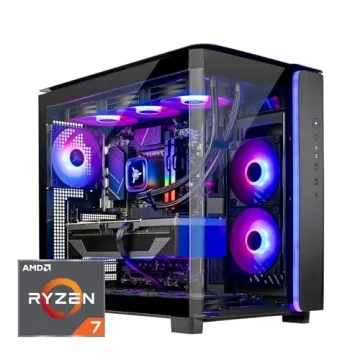 Skytech King 95 Gaming PC - Ryzen 7, RTX 4070 Ti, 1TB SSD, 32GB RAM