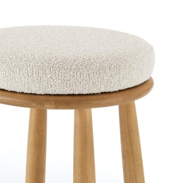 Elegant Deandre Swivel Counter Stool for Modern Spaces