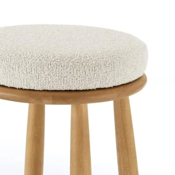 Elegant Deandre Swivel Counter Stool for Modern Spaces