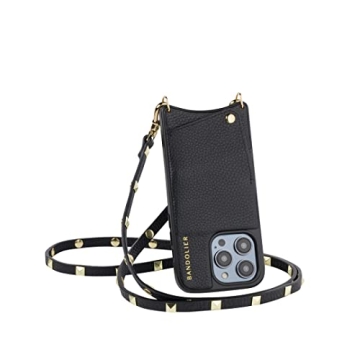 Bandolier Sarah iPhone 15 Pro Leather Crossbody Phone Case Wallet