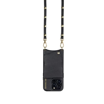 Bandolier Sarah iPhone 15 Pro Leather Crossbody Phone Case Wallet