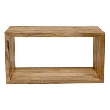 Urban Port Keli 52 Inch Mango Wood Console Table