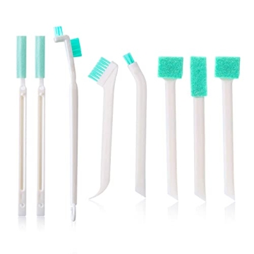 Haniforever 8-in-1 Small Cleaning Brushes Set for Deep Cleaning Hard-to-Reach Spaces.