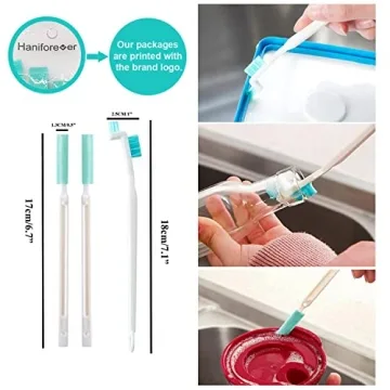 Haniforever 8-in-1 Small Cleaning Brushes Set