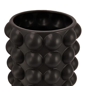 Creative Co-Op Modern Stoneware Raised Dot Vase