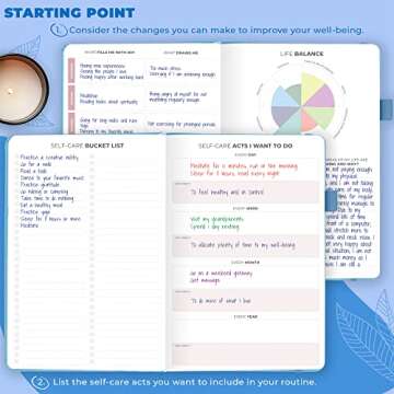 Clever Fox Self-Care Journal – Daily Reflection Notebook – Mental Health & Personal Development ...