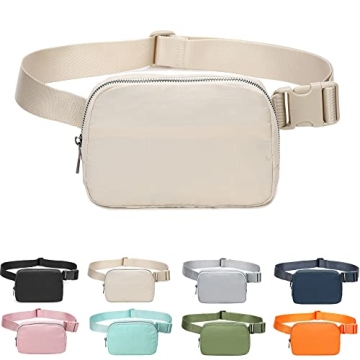Fanny Belt Bag Waist Pack Crossbody Bags Bum Bag for Running Hiking Travel Workout Adjustable Strap ...