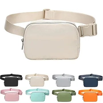 Fanny Belt Bag Waist Pack Crossbody Bags Bum Bag for Running Hiking Travel Workout Adjustable Strap ...