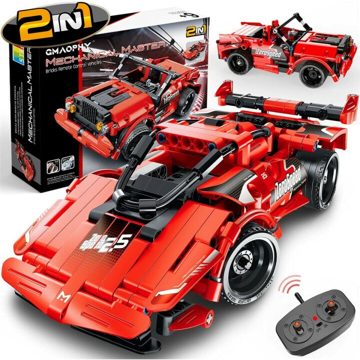STEM Building Blocks Remote Control Car - 351 Pcs