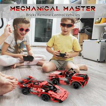 STEM Building Blocks Remote Control Car - 351 Pcs