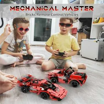 STEM Building Blocks Remote Control Car - 351 Pcs