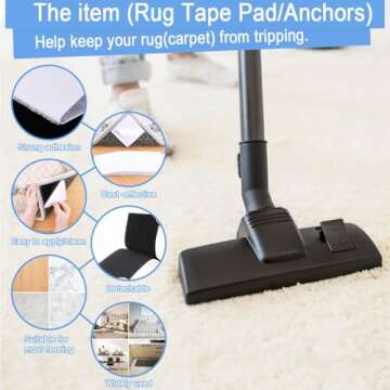 Non-Slip Rug Tape Pad for Secure Flooring Solutions