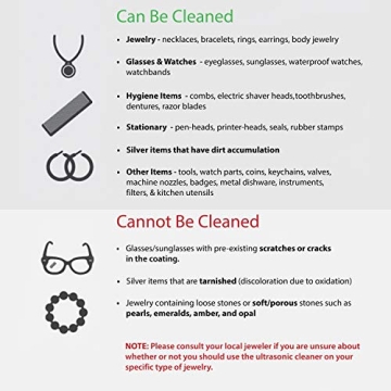 Magnasonic Ultrasonic Jewelry Cleaner for Sparkling Clean Valuables