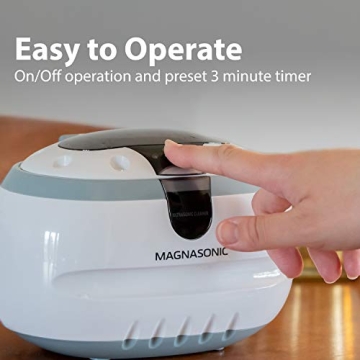 Magnasonic Ultrasonic Jewelry Cleaner for Sparkling Clean Valuables