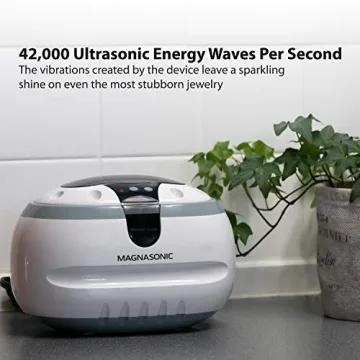 Magnasonic Ultrasonic Jewelry Cleaner for Sparkling Clean Valuables