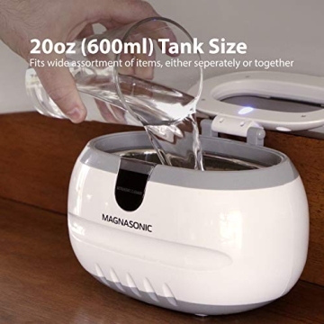 Magnasonic Ultrasonic Jewelry Cleaner for Sparkling Clean Valuables